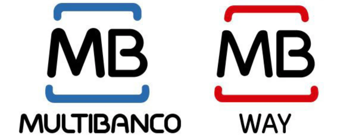 Logótipos Multibanco e MB WAY